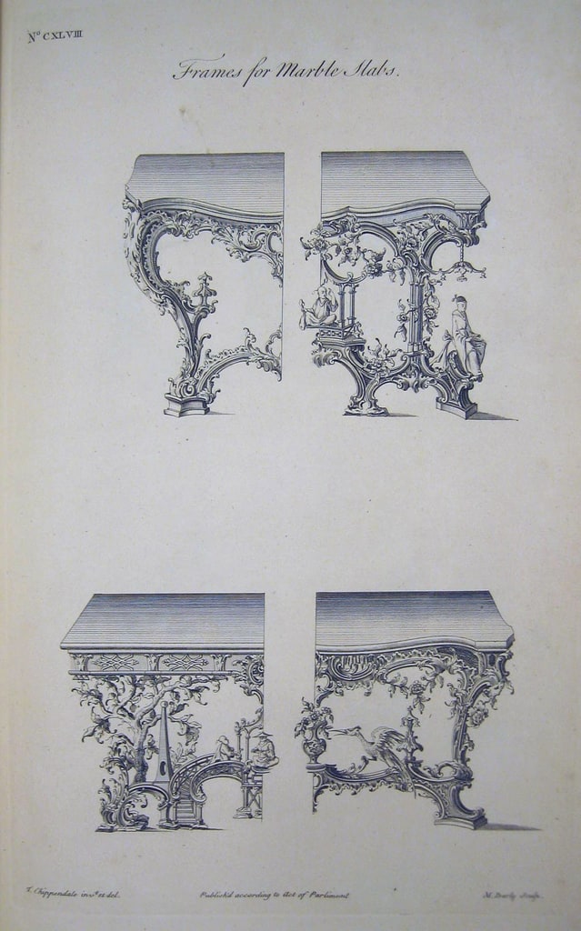Print, The Gentleman's and Cabinet-Maker's Director, 1755