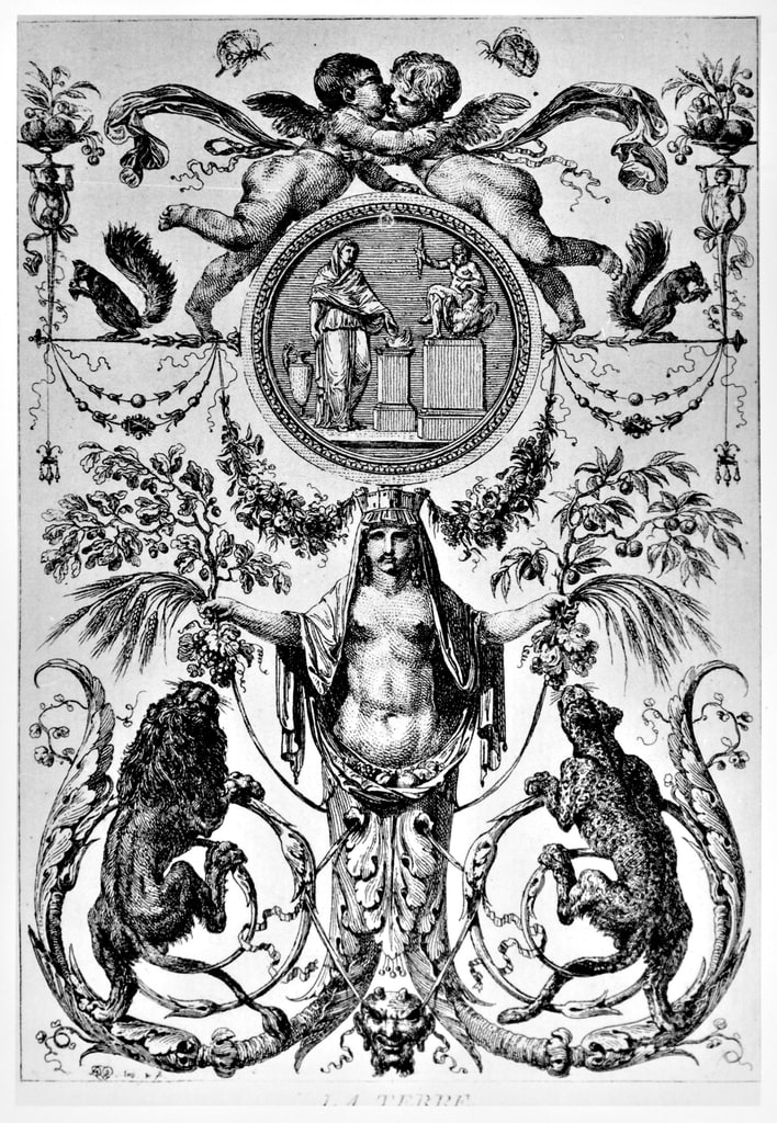 Print, "La Terre" [The Earth], P, 1782