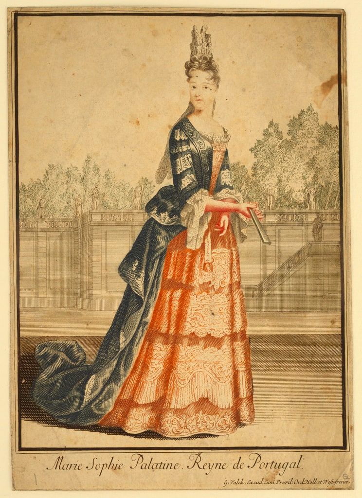 Print, Marie Sophie Palatine, ca. 1700