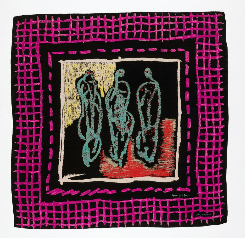 Square, Three Standing Figures, 1946