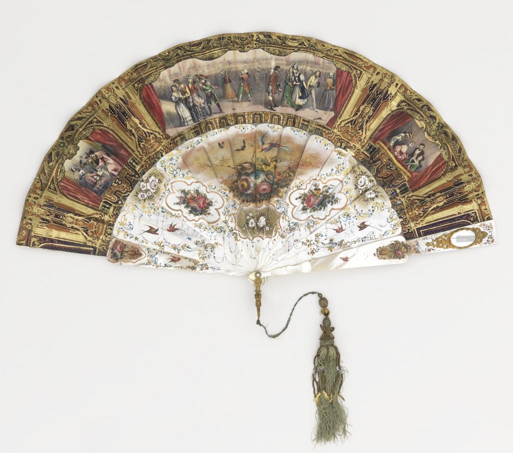 Pleated Fan, mid- 19th century