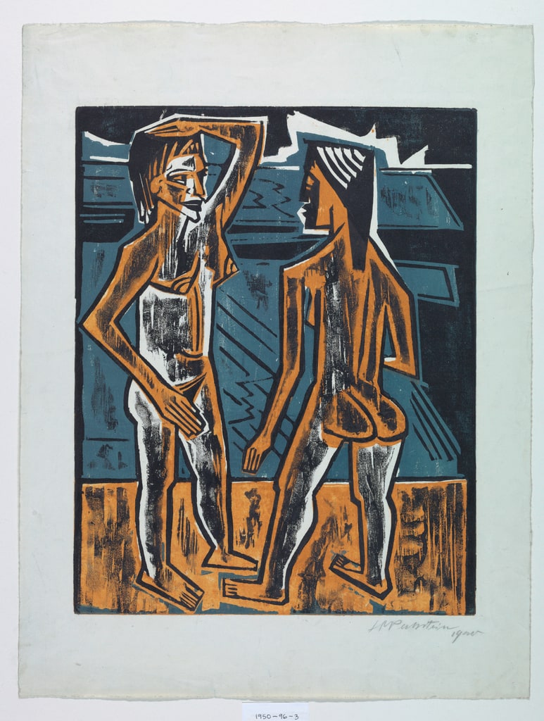 Print, Two Figures, 1920