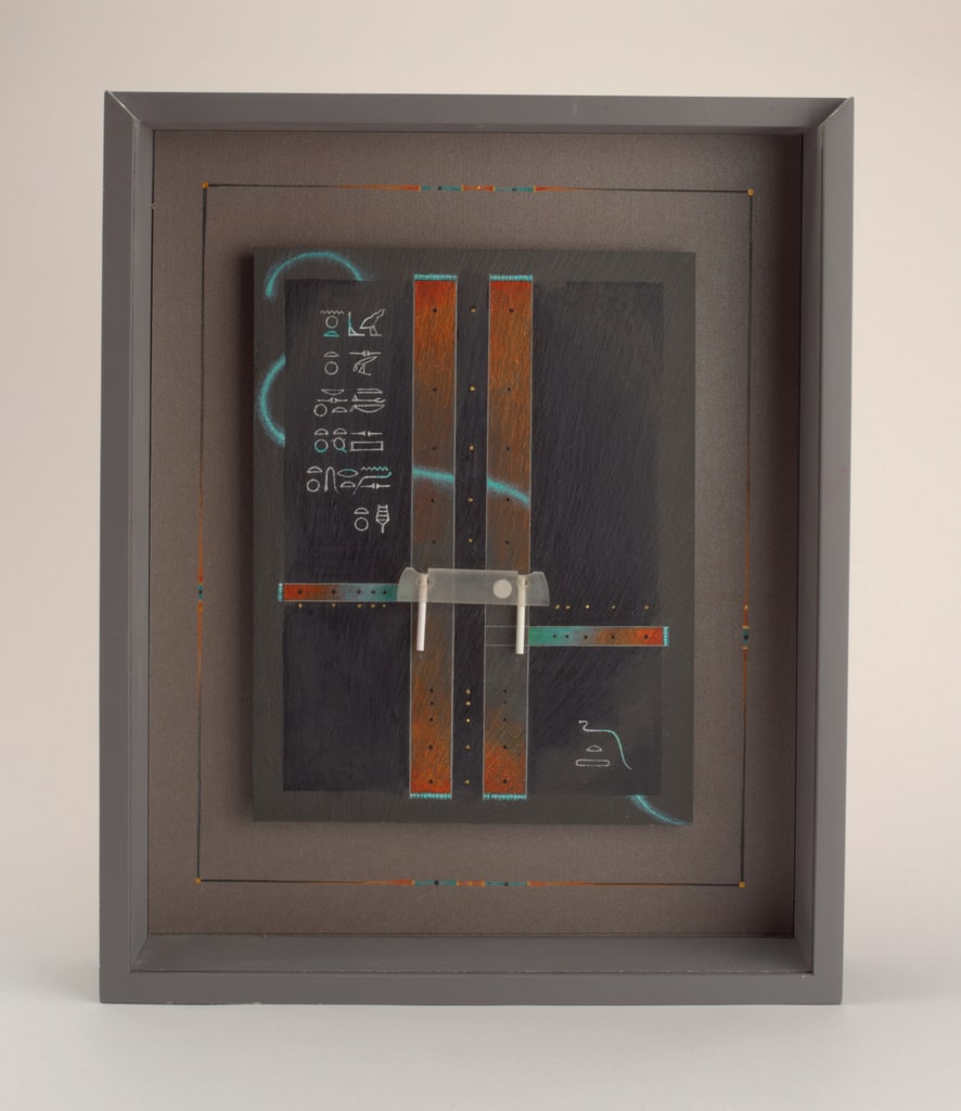 The Weighing Of The Heart Brooch Holder, ca. 1998