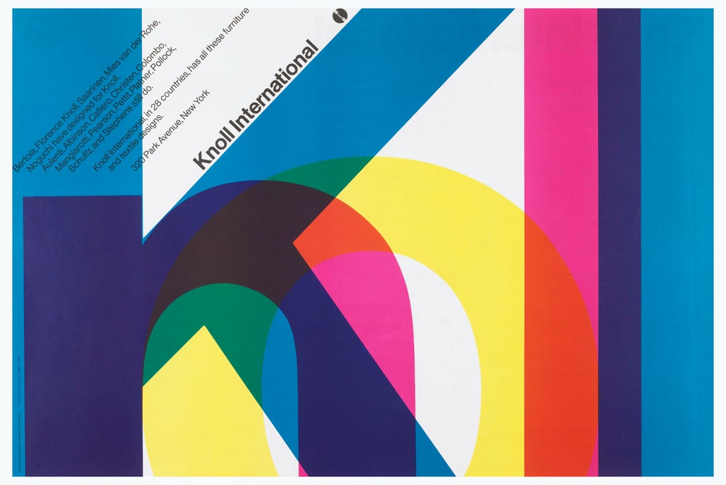 Poster, Knoll International, 1967