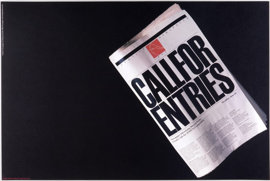 Poster, Call for Entries, 1990