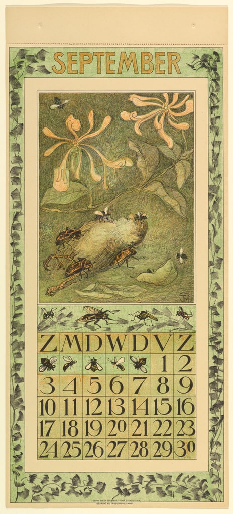 Print, Design for a Calendar (July), 1911
