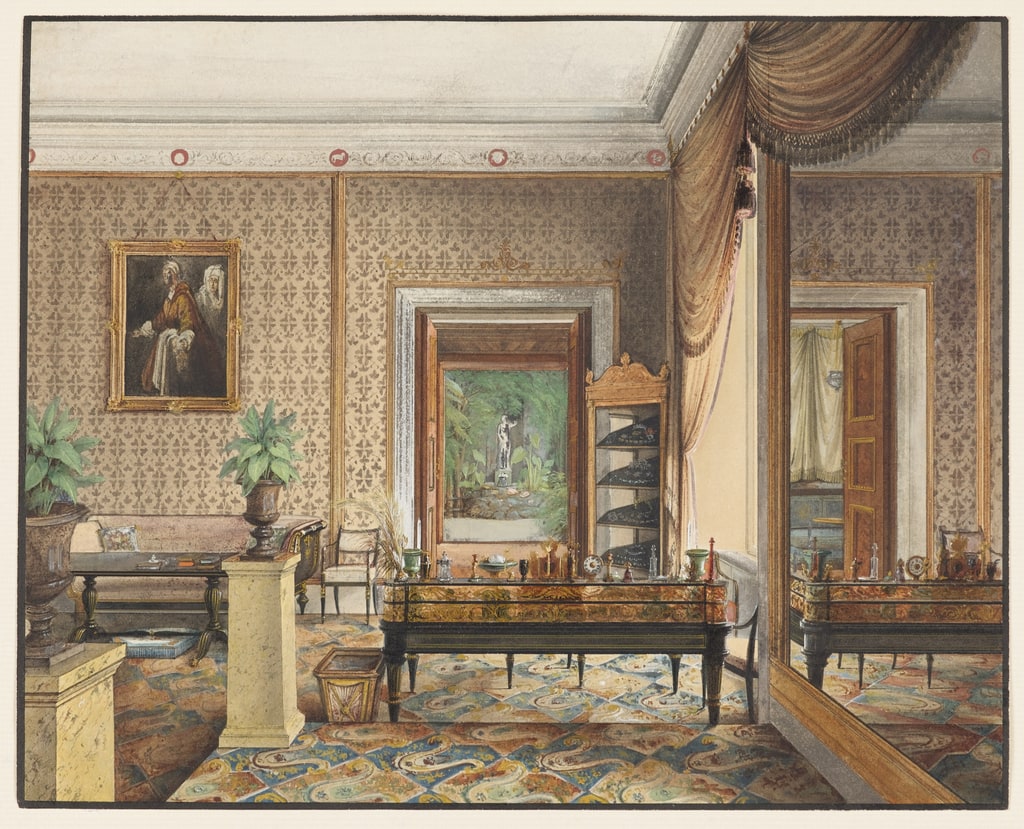Drawing, The Study of Prince Karl of Prussia, 1848