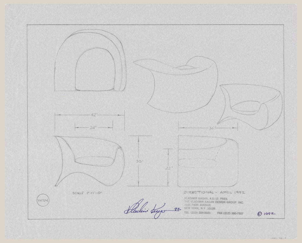 Drawing, Furniture, Decorative Arts and Design, 1992