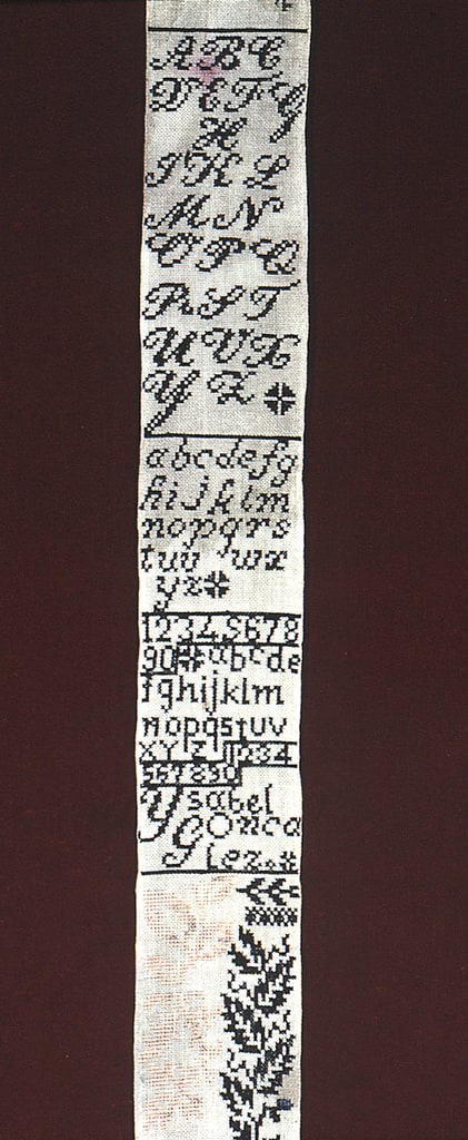 Sampler (Spain), 19th century
