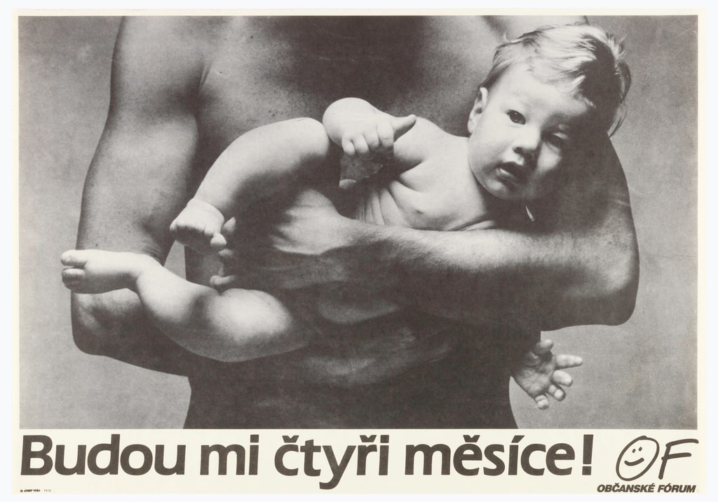 Poster, Budou mi ctyri mesice!, ca. 1990