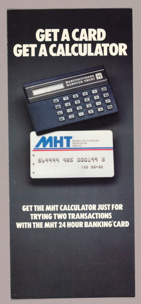Brochure, M&Co: MHT, Get a Calculator, 1983