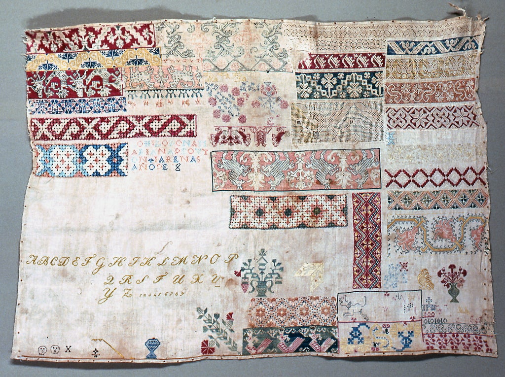 Sampler (Mexico), early 19th century
