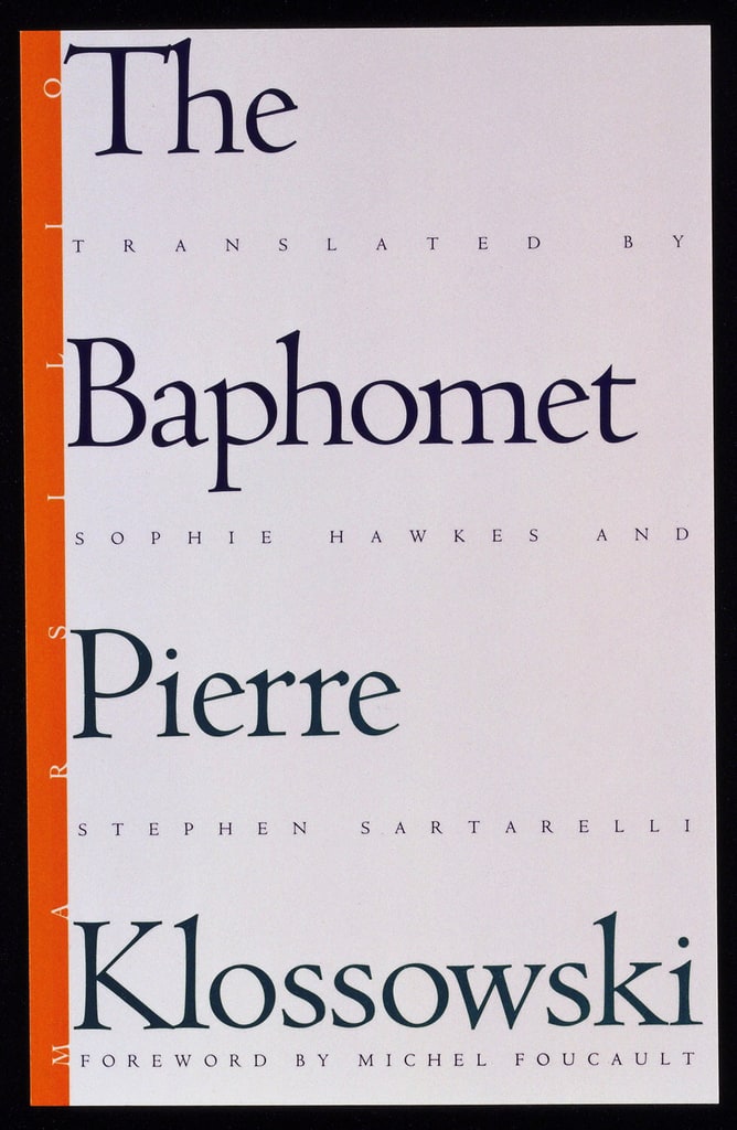 Book Cover, The Baphomet, 1992