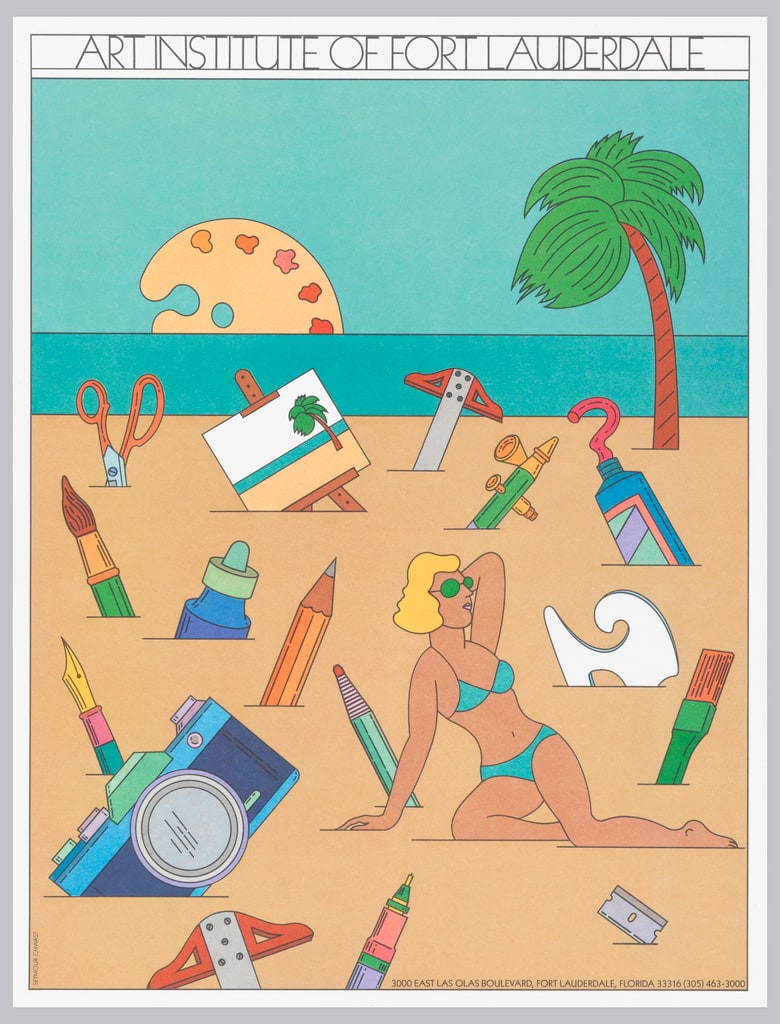 Poster, Art Institute of Fort Lauderdale