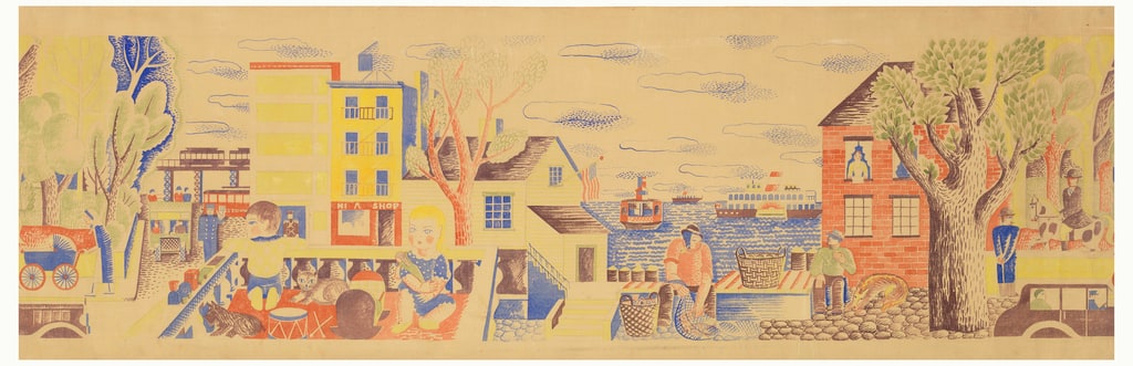 Frieze (USA), 1955