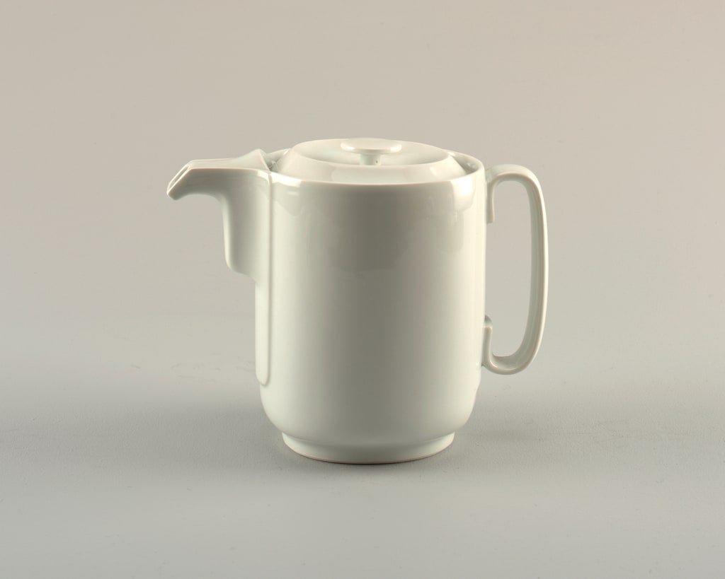 Coffeepot And Lid (France), ca. 1988