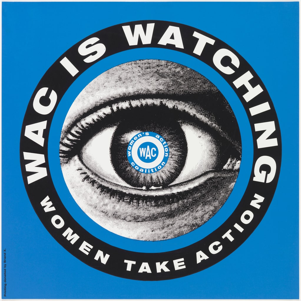 Poster, WAC Is Watching, 1992
