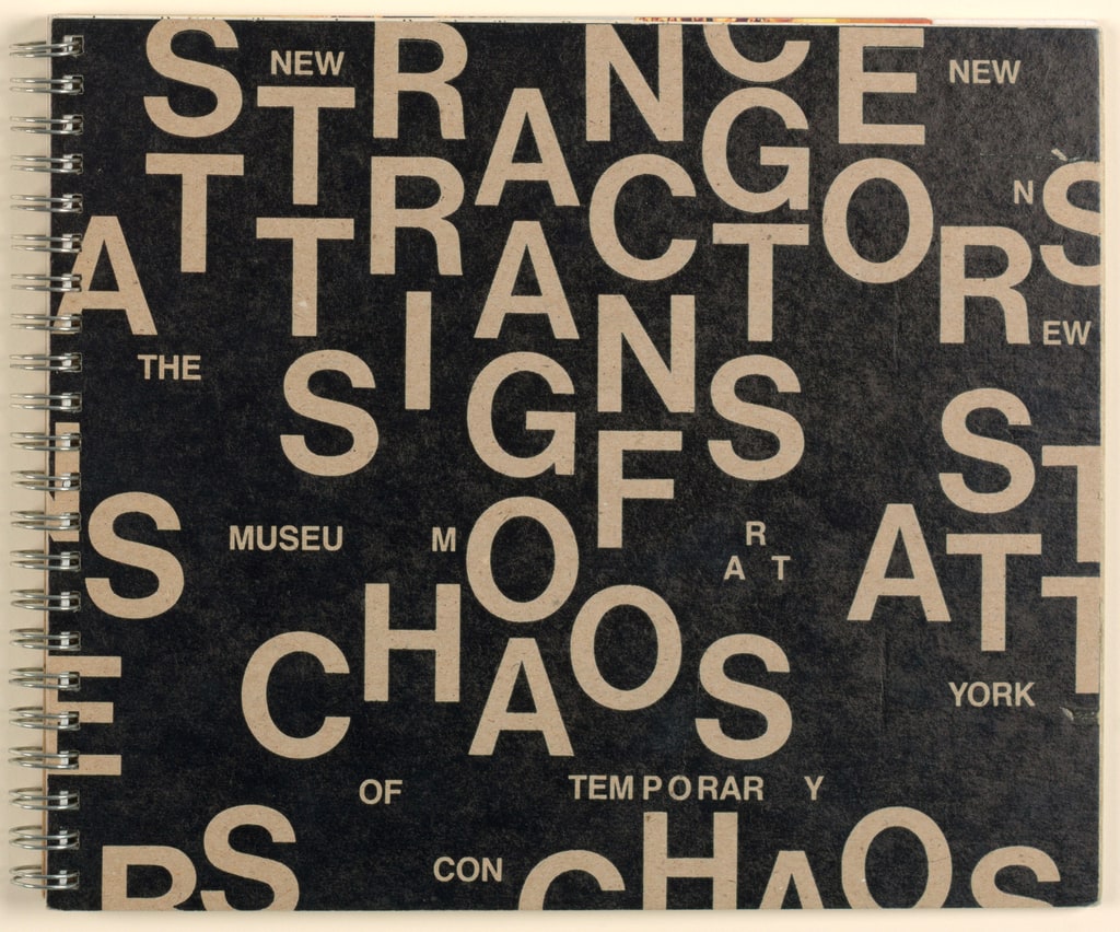 Catalog, New Museum of Contemporary Art: Strange Attractors/ Signs of Chaos, 1989