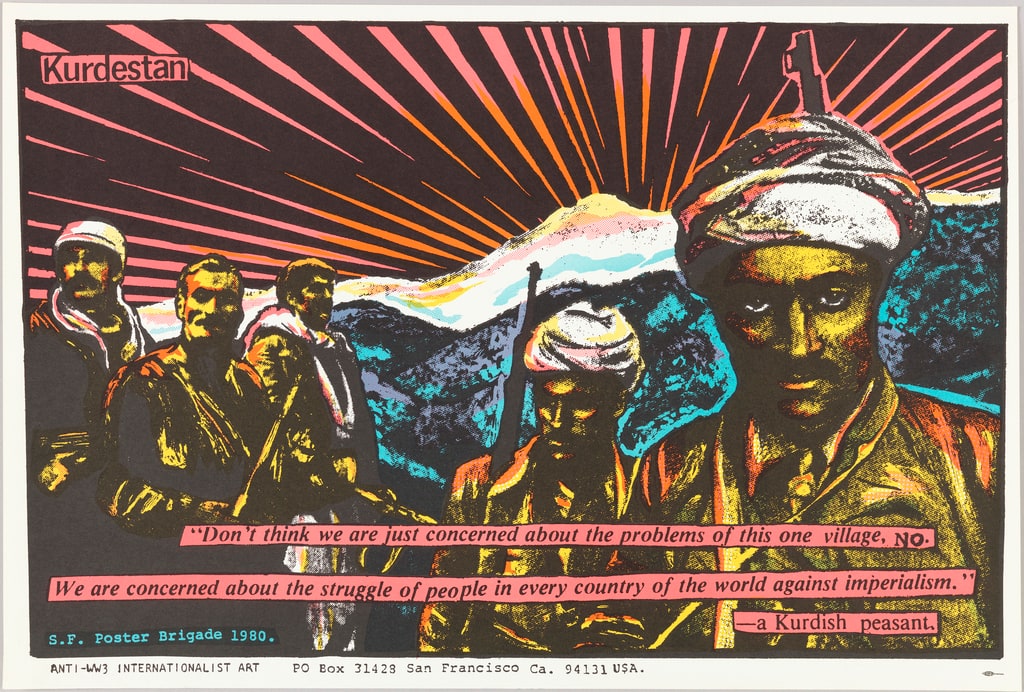 Poster, Kurdestan..., 1980