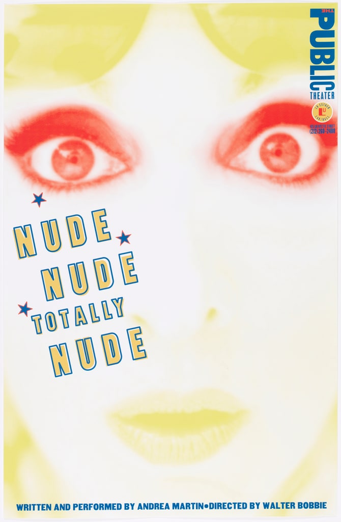 Poster, Nude Nude Totally Nude, 1996