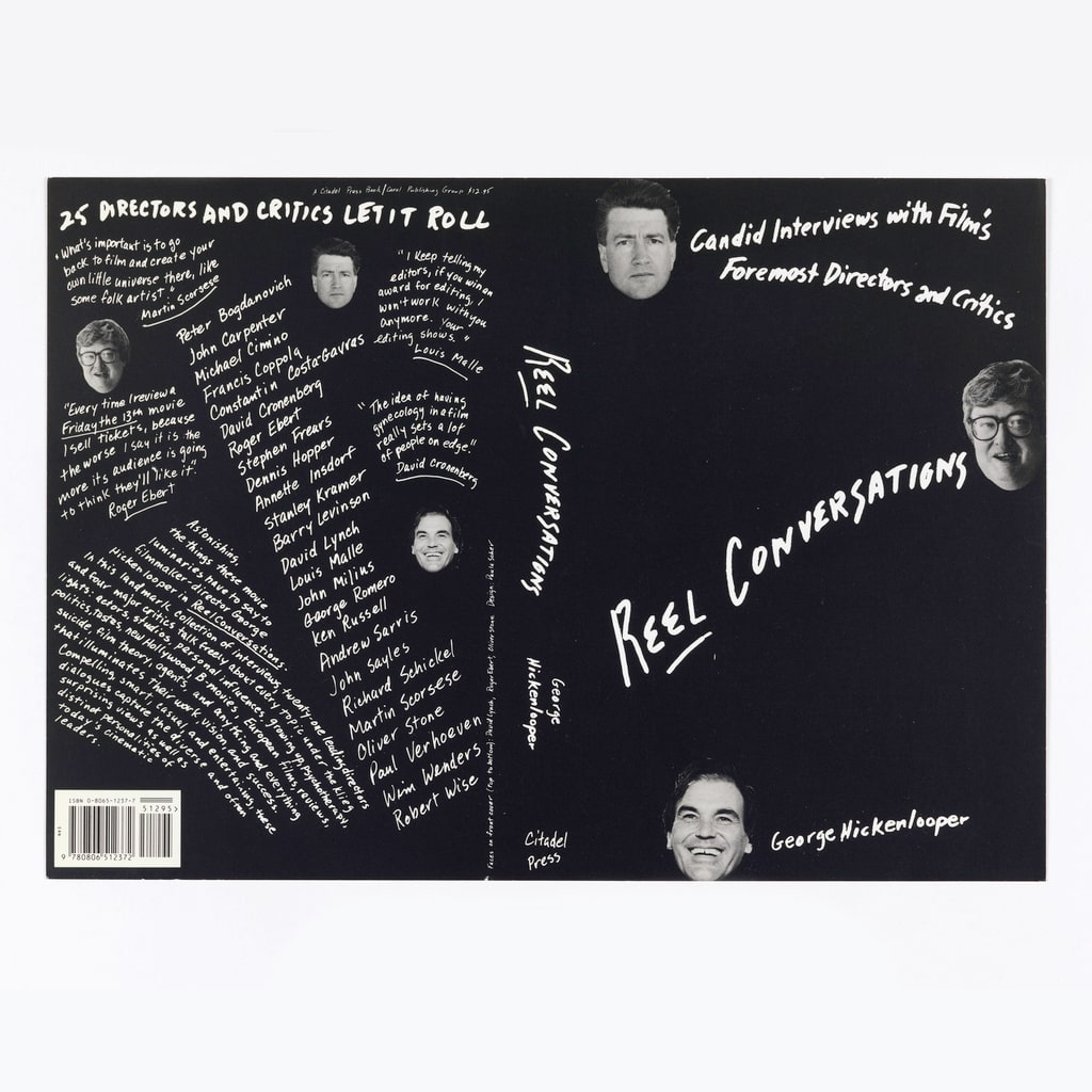 Book Cover, Reel Conversations, 1991