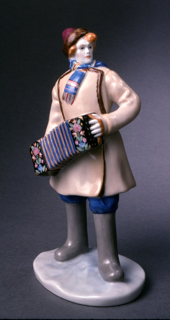 Accordion Player Figure, 1923