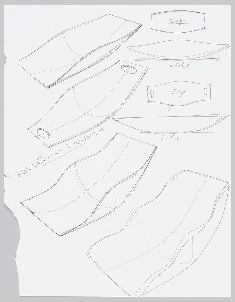 Drawing, Designs for "Jambo" Tray, for Umbra, n.d.