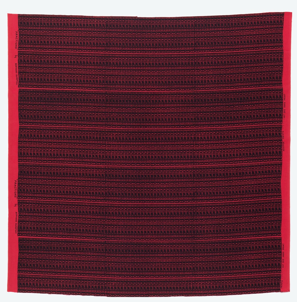 Textile, Stimulus Collection: Fractions, ca. 1949
