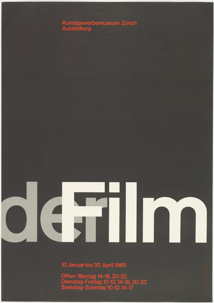 Poster, der Film [Film], 1959–60