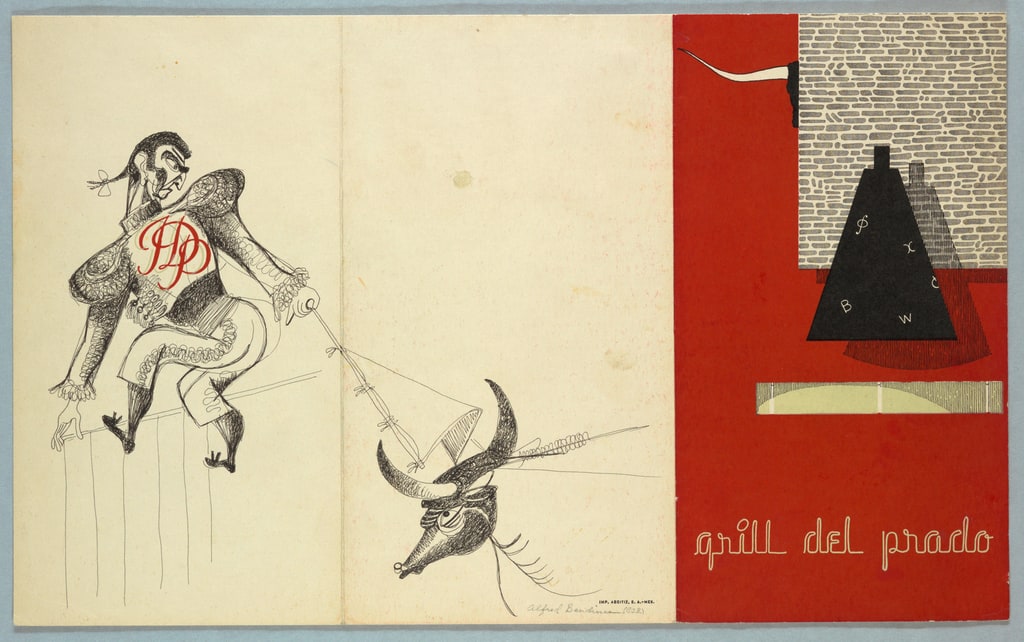 Drawing, Grill del Prado: Matador