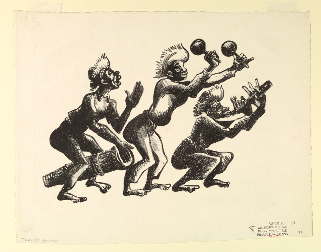 Print, Tourist Voodoo