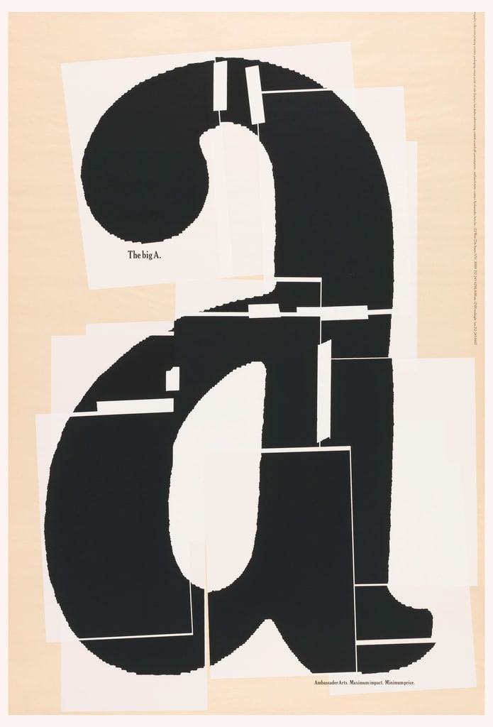 Poster, The Big A, 1991