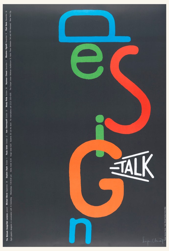 Poster, Design Talk