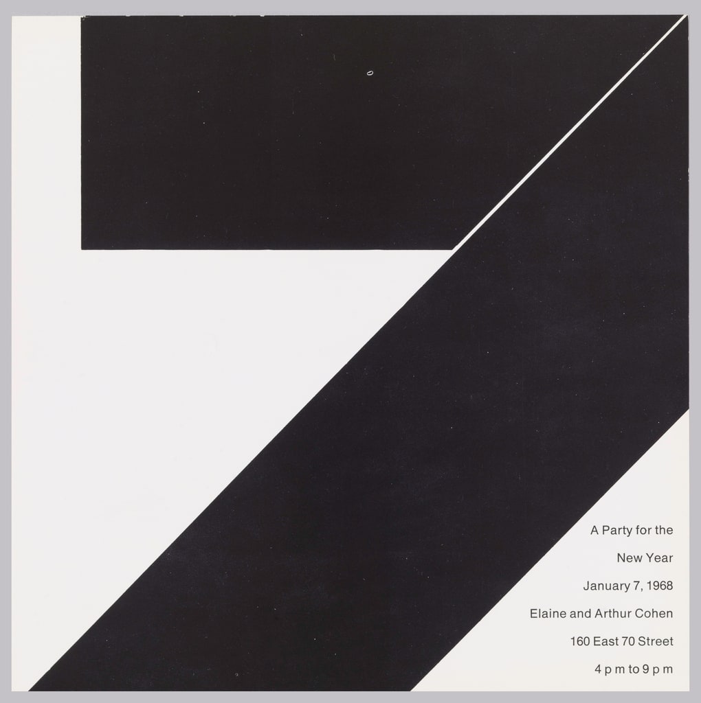 Invitation, A party for the New Year, 1968