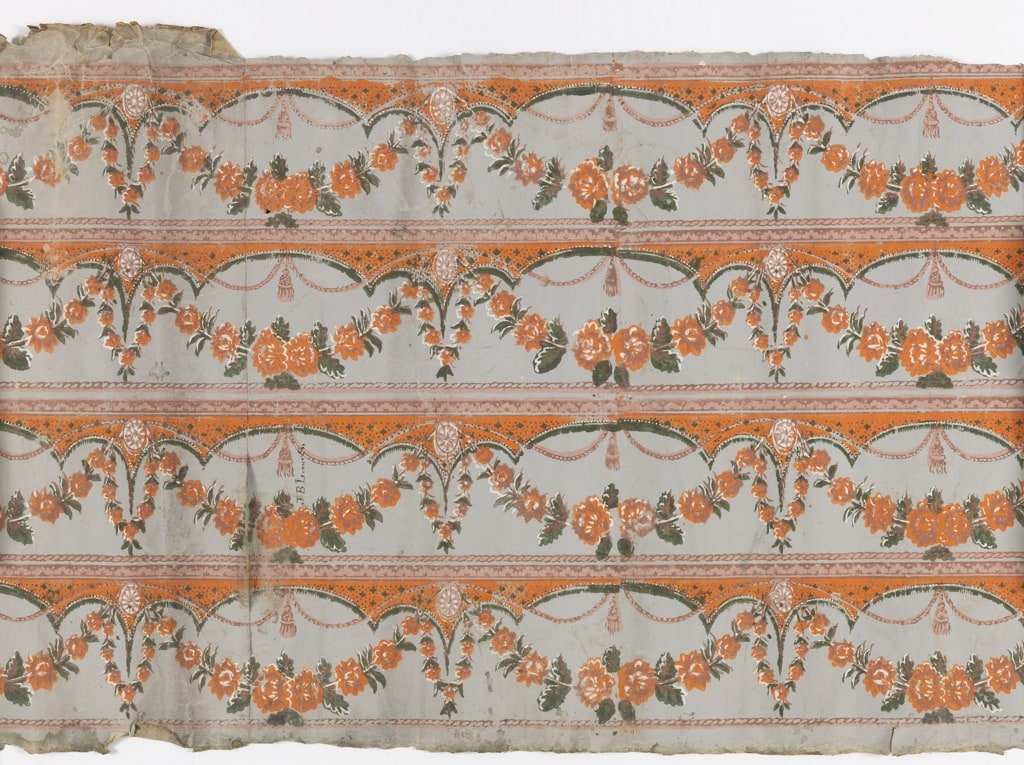 Frieze (probably USA), ca. 1800