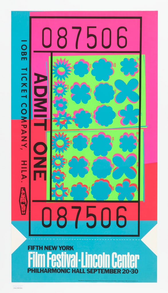 Poster, Admit One, 1967