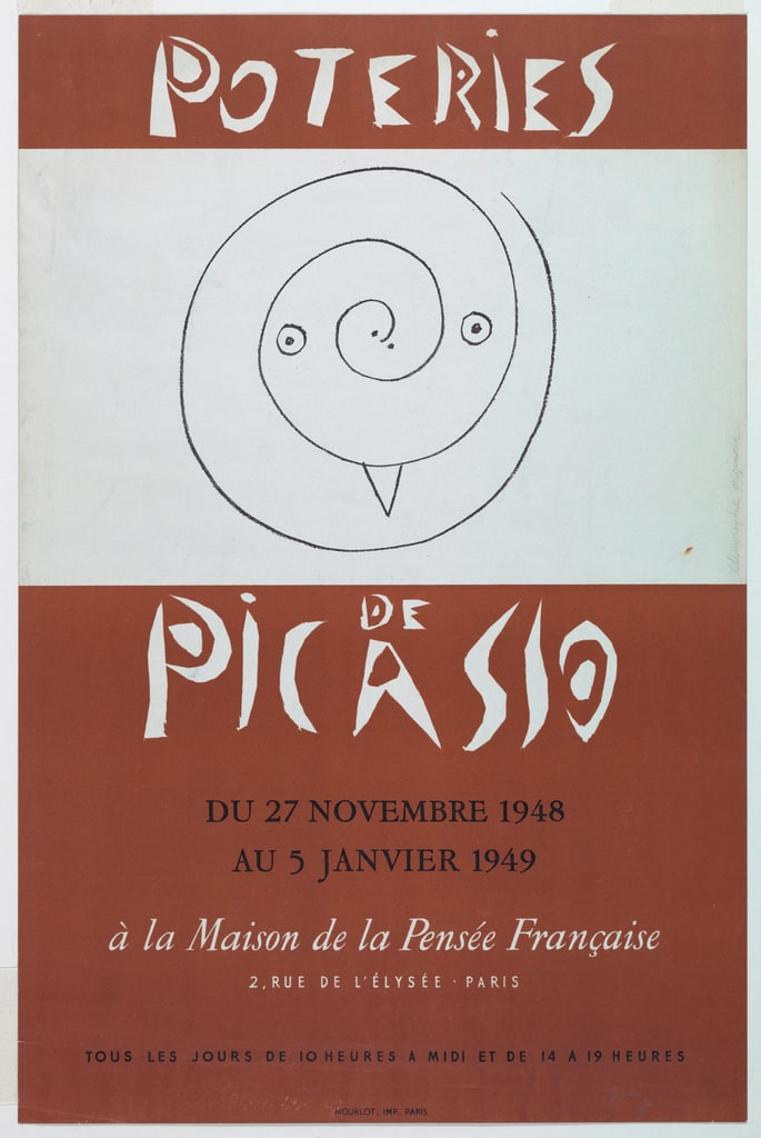 Print, Poteries de Picasso, 1948