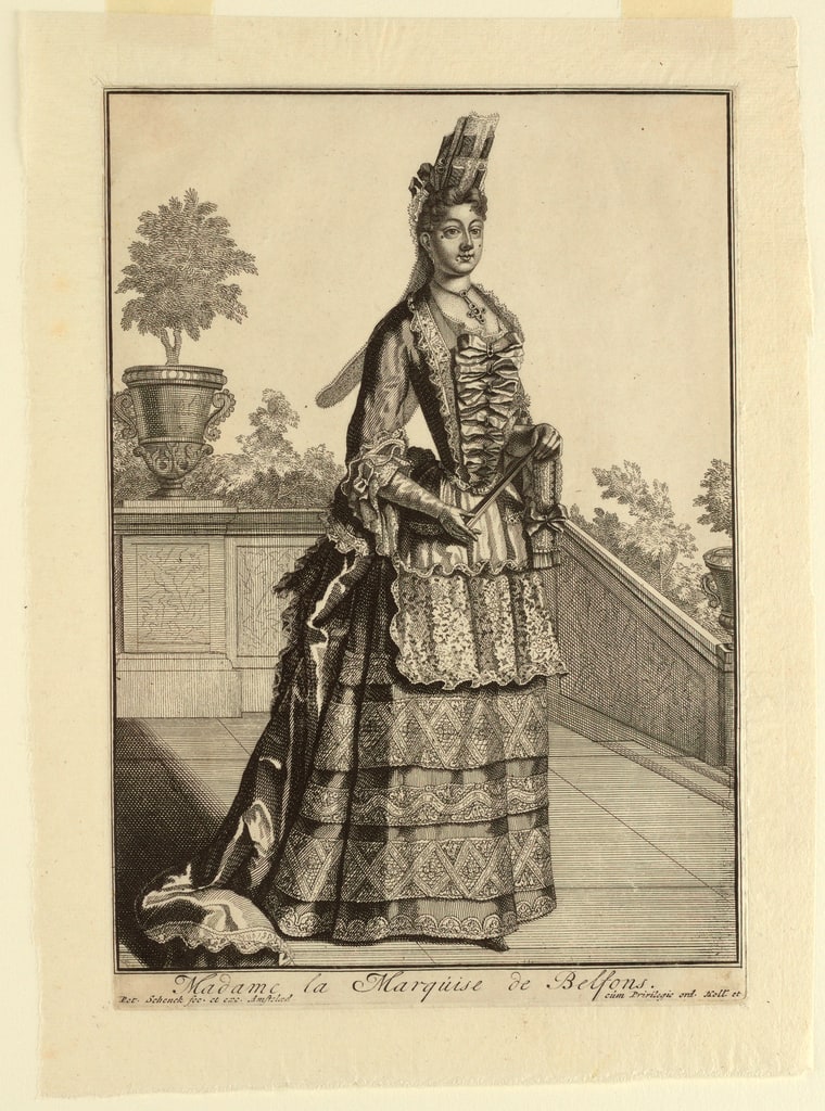 Print, Mme la Marquise de Belfons, ca. 1700