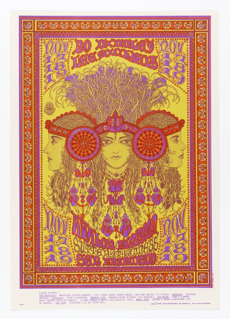 Poster, Bo Diddley / Lee Michaels, 1967