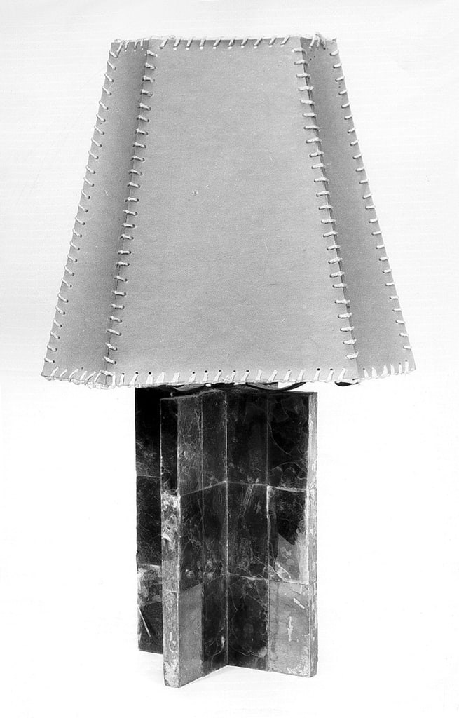 Lamp, Base And Shade