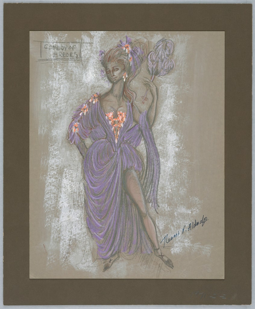 Drawing, Costume Design:  Comedy of Errors