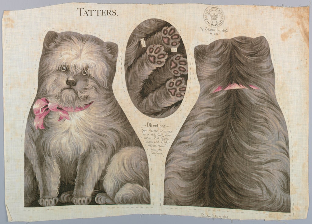 Textile, Tatters, 1892