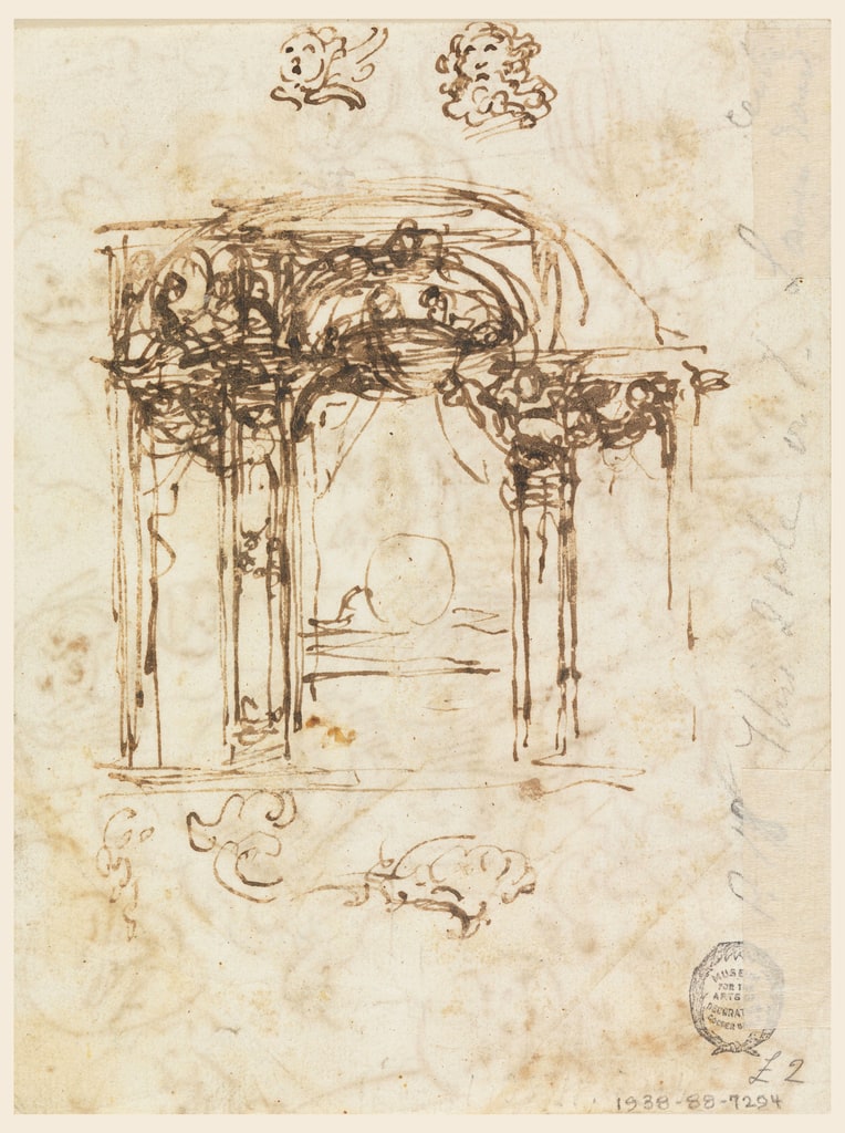Drawing, Studies of Heads, 1760–80
