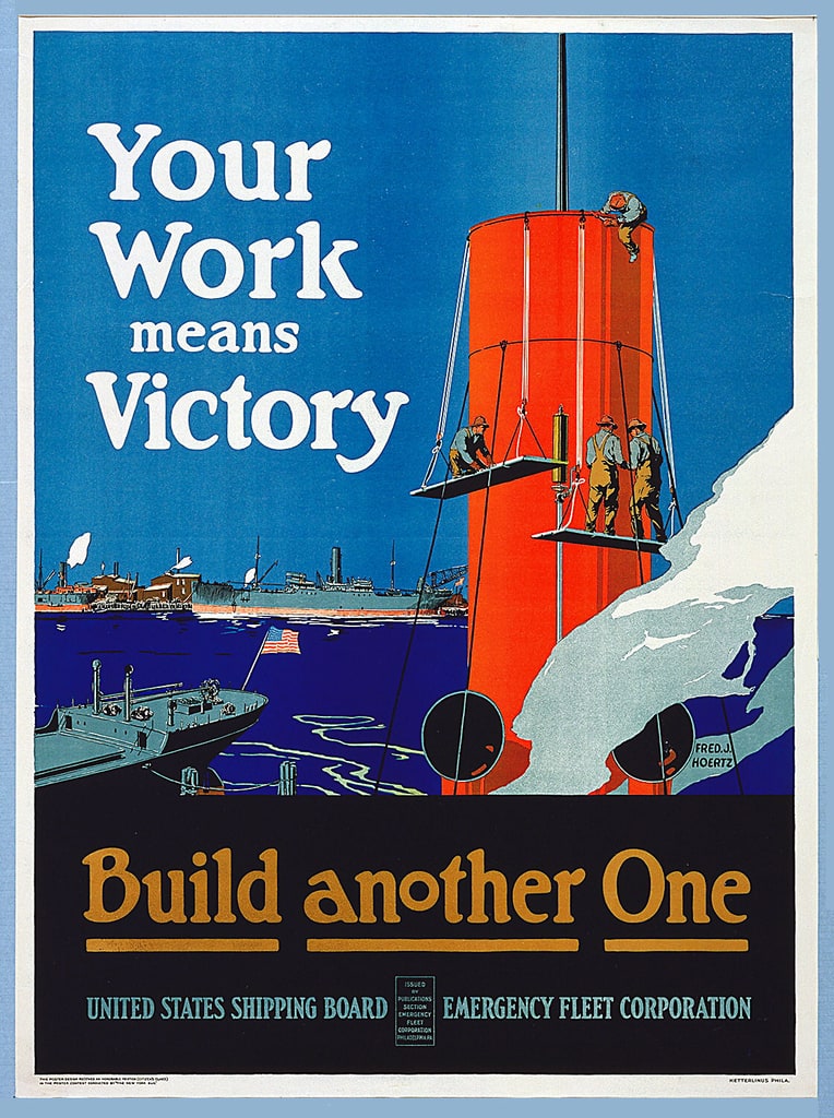 Poster, Your Work Means Victory, ca. 1942