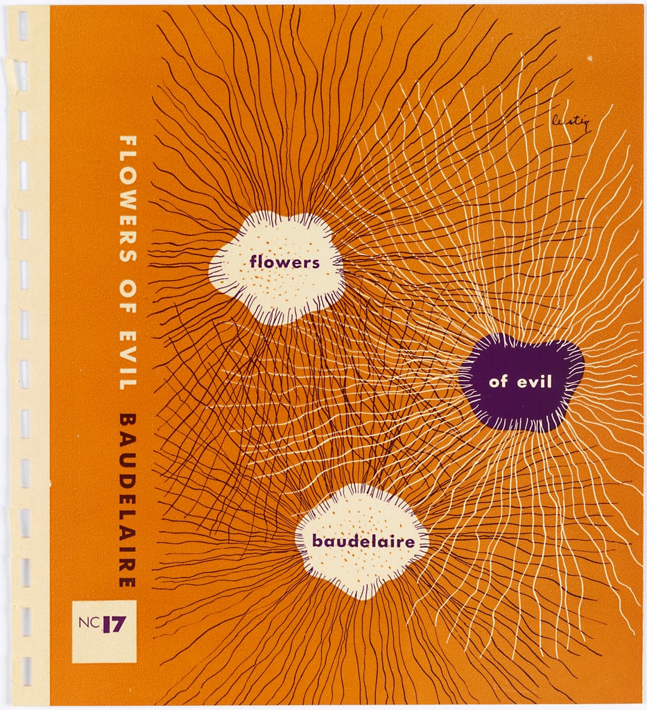 Book Cover, Flowers of Evil, 1947
