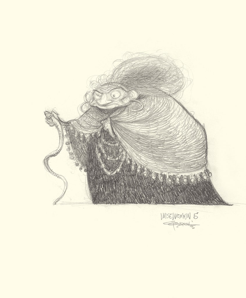 Concept Art, Witch, Brave, 2012
