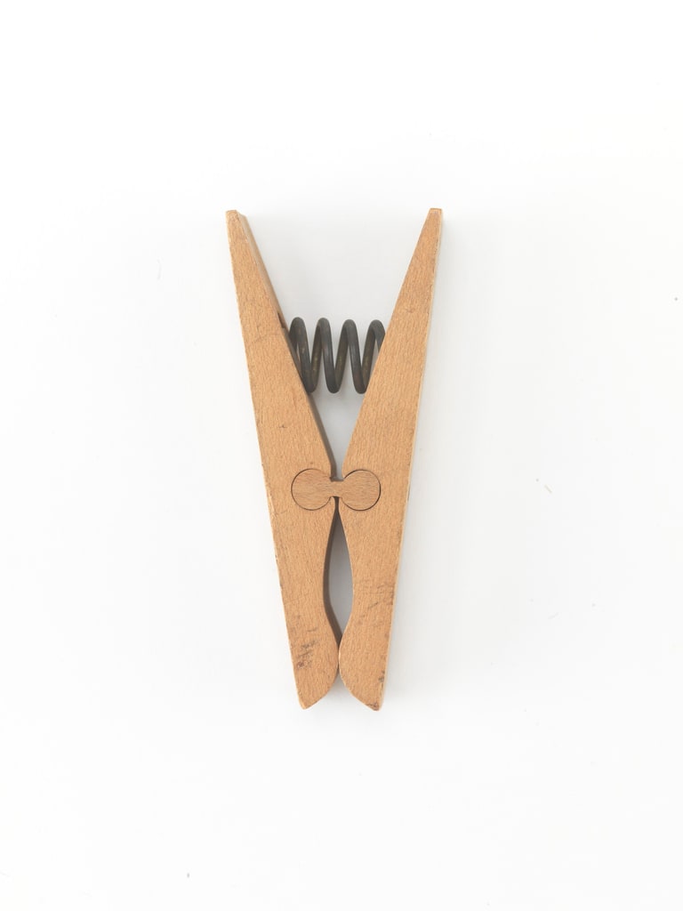 Patent Model For A Clothespin, Patent No. 63,759 (USA), April 9, 1867