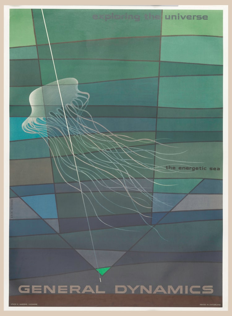 Poster, Sandmarg, General Dynamics, 1957
