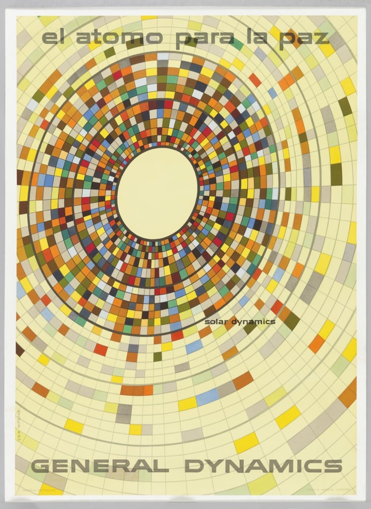 Poster, El Atomo Para La Paz (Atoms for Peace), General Dynamics, 1956