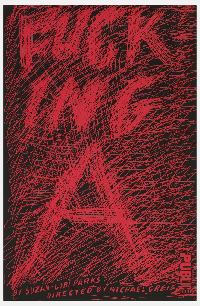 Poster, Fucking A, The Public Theater, 2003